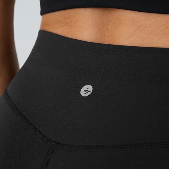 High Waisted Crossover Flare Yoga Leggings - Picture 5 of 7